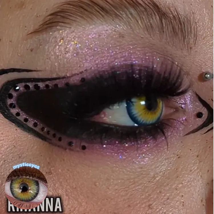 Rihanna Colored Contact Lenses