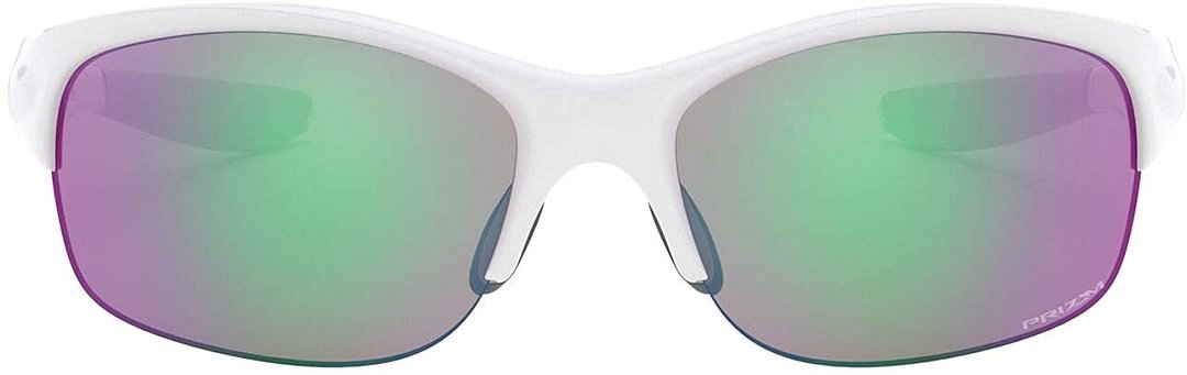 womens Commit Squared Pillow Sunglasses Cateye Sunglasses (Polished White/Prizm Golf 62 Millimeters)