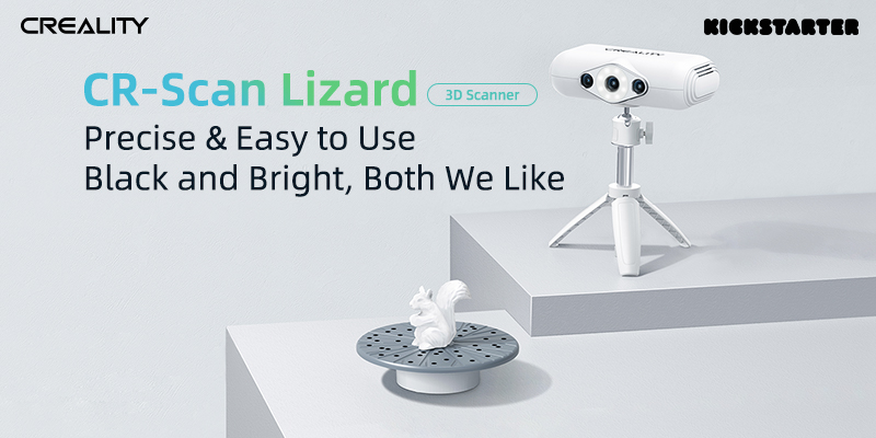 CR-Scan Lizard: Affordable 3D Scanner to Capture the Finest Detail.