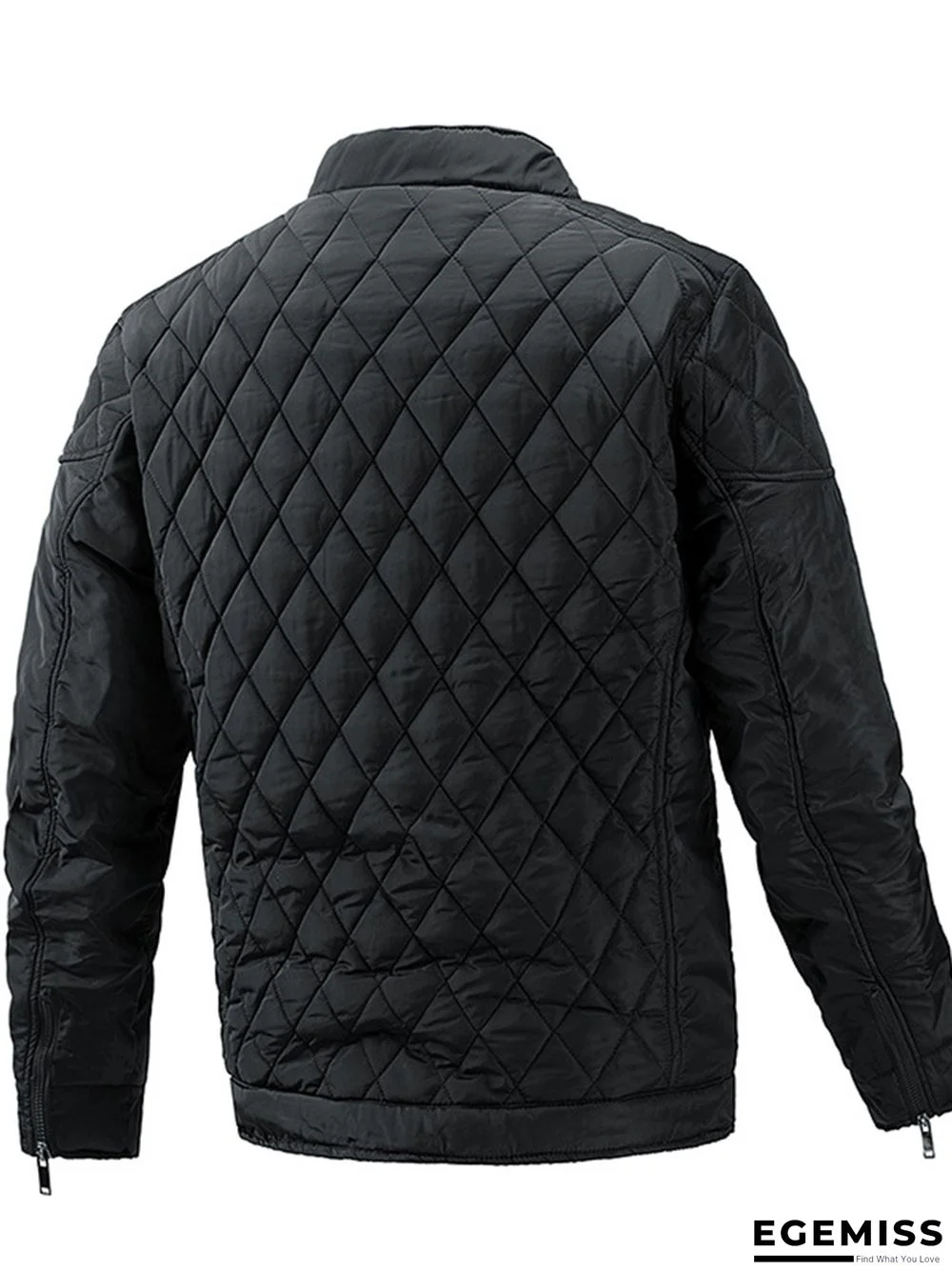 Men's Casual Thin Cotton Solid Color Jacket | EGEMISS