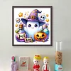 (Multi-Style) Halloween Ghost-11CT Stamped Cross Stitch 40*40cm/15.75*15.75in