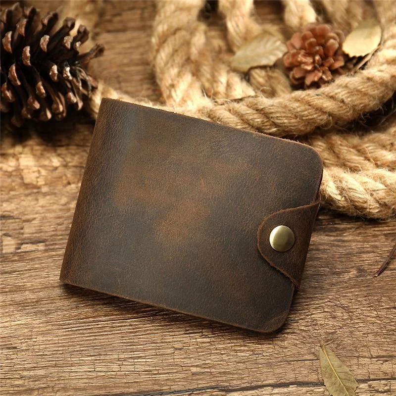 Durable Comfy Leather Casual Cash Cards Holder Wallets