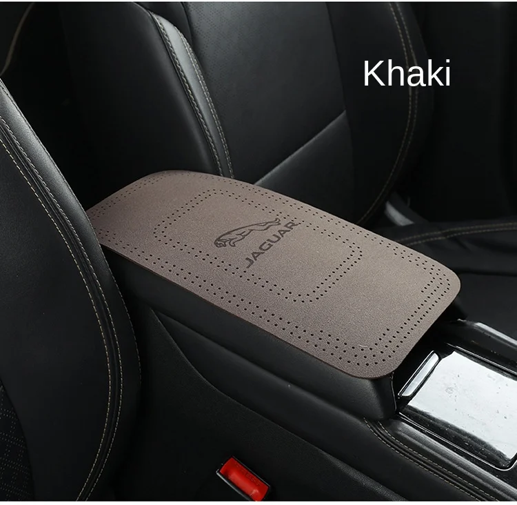 Car high-grade leather armrest mat