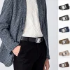 Ceinture en nylon &agrave; boucle automatique pour hommes