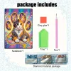  Cat 5D DIY Diamond Art Painting Notebook Kit 50 Pages A5 Rhinestone Art Painting Notebook Kit for Adults Beginners Holiday Birthday Gift