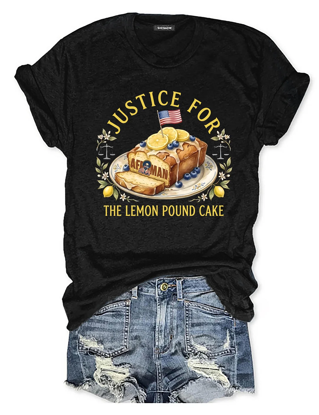 Justice For The Lemon Pound Cake T-shirt
