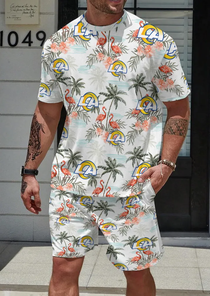 Los Angeles Rams Limited Edition Top And Shorts Two-Piece Suits