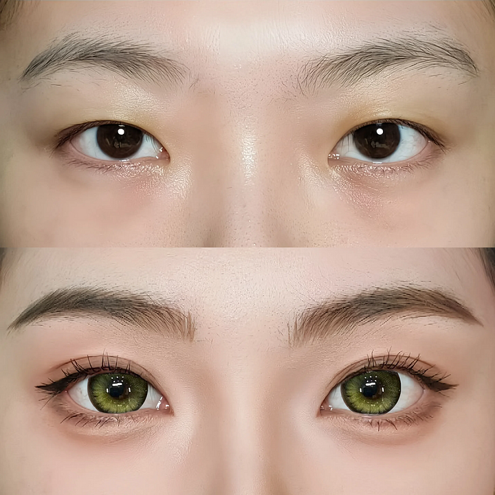 Dark Night Forest Green 14.5mm Contact Lenses