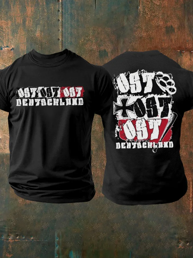 Herren Ost Ost Ost Ost Deutschland T-Shirt