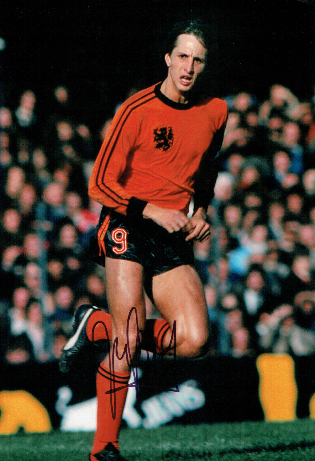 Johan CRUYFF Signed Autograph 12x8 Photo Poster painting AFTAL COA Holland World Cup Image N