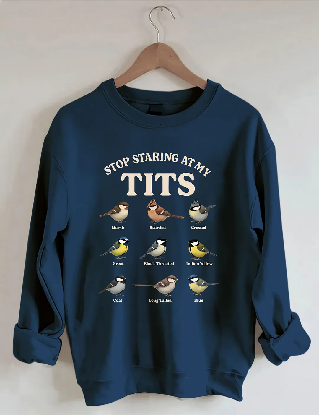 Stop Staring At My Tits Sweatshirt