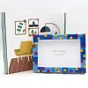 Starry Sky DIY Building Block Photo Frame Kit,Creative Handmade Assembled Photo Frame Handmade Craft Gift Home Tabletop Display Decor