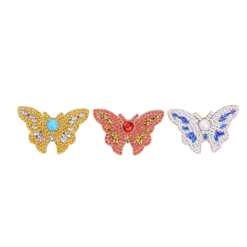 

3pcs Butterfly - 5D DIY Craft Fashion Accessories, 501 Original