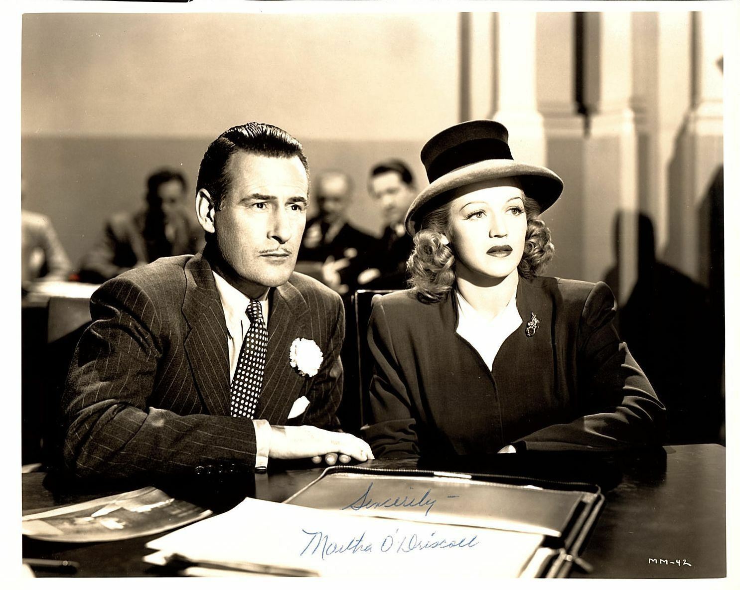 MARTHA O'DRISCOLL CRIMINAL COURT 8X10