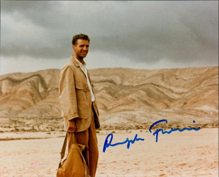 Ralph Fiennes (The English Patient) in-person signed 8x10 Photo Poster painting