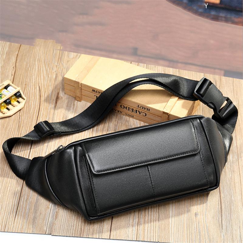 Handy Running Comfy Sports Leather Crossbody Bags Chest Packs