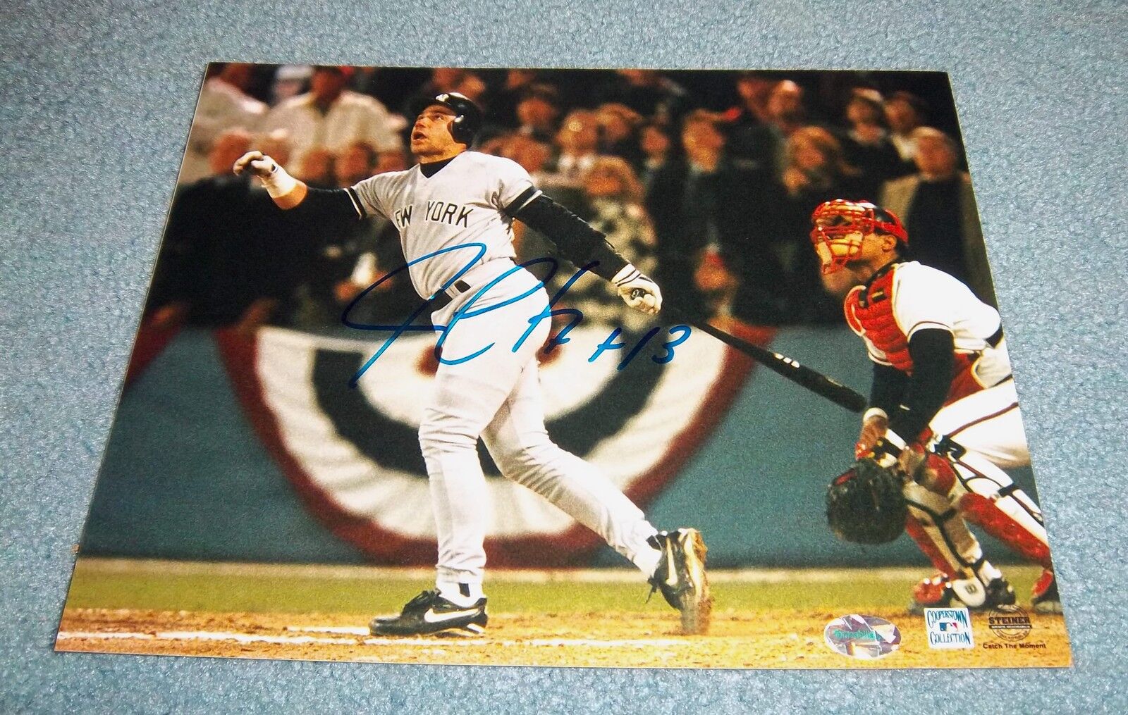 NY Yankees Jim Leyritz Signed Autographed 8x10 Photo Poster painting World Series Champion