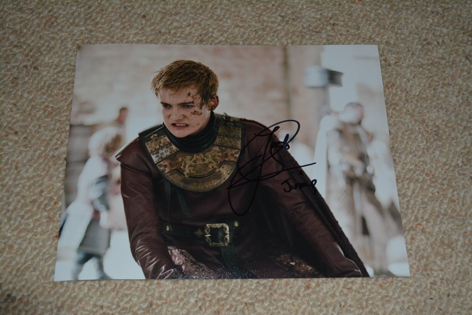 JACK GLEESON signed autograph In Person 8x10 20x25cm GAME OF THRONES