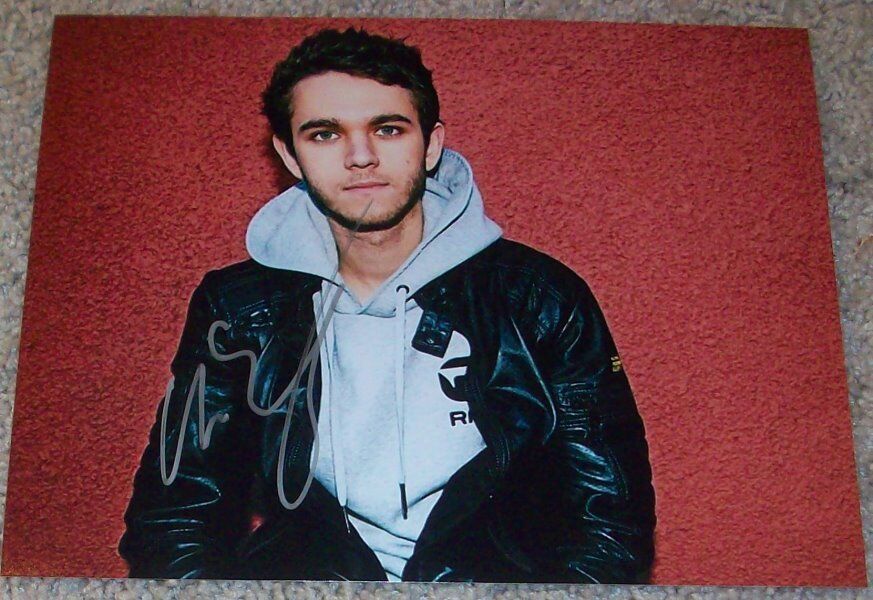 DJ ZEDD ANTON ZASLAVSKI SIGNED AUTOGRAPH 8x10 Photo Poster painting B w/PROOF