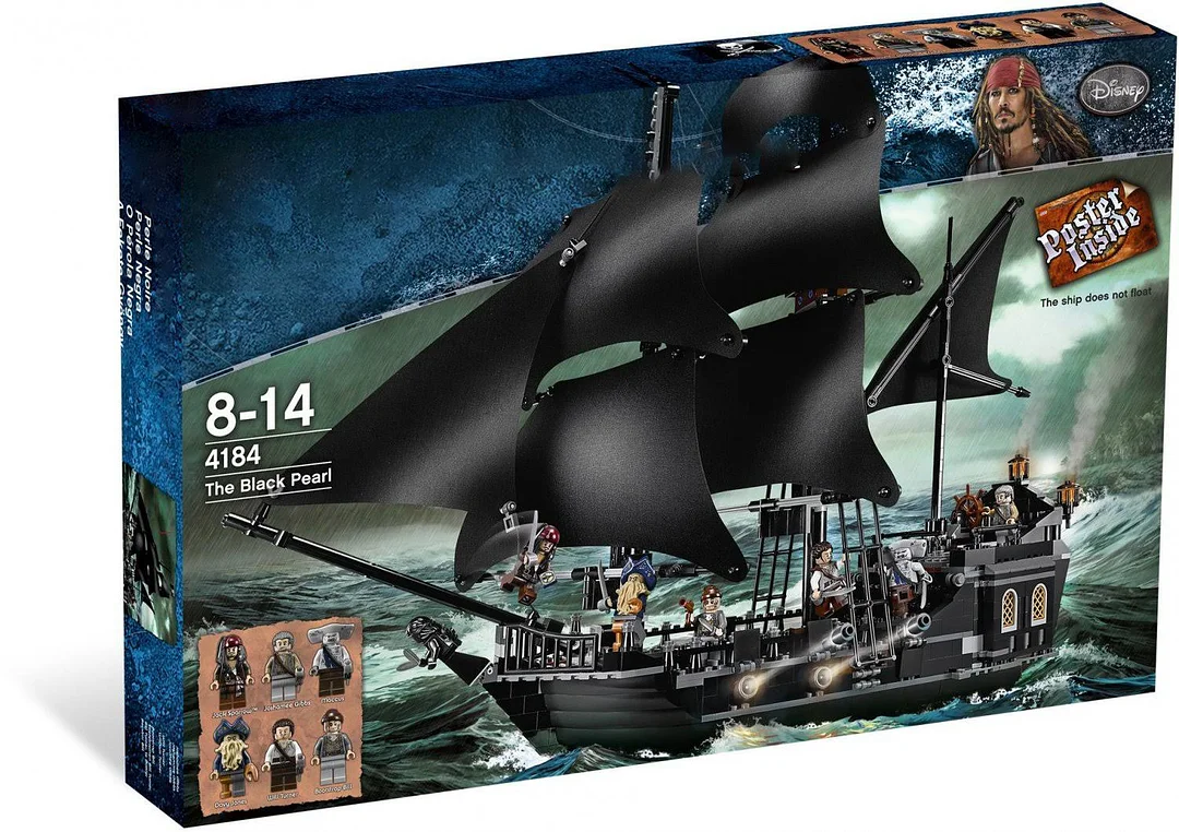 Pirates of The Caribbean Black Pearl 4184