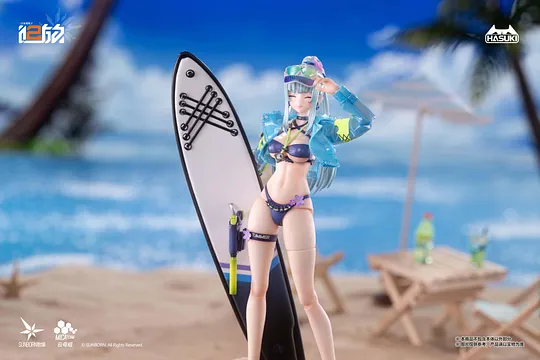 HASUKI - 1/12 Pocket Art Girls' Frontline 2: Exilium Klukai Blue