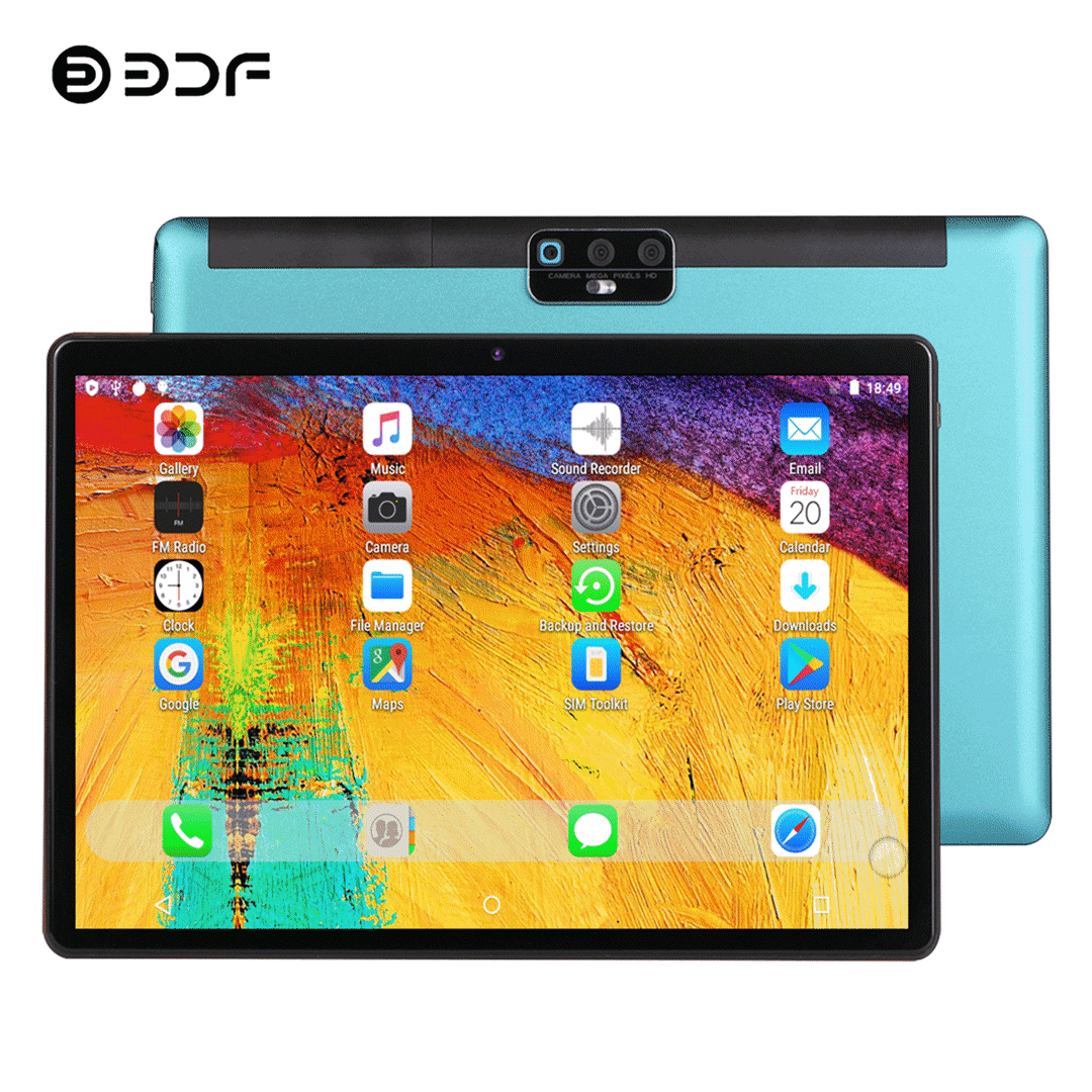 2 in 1 Tablets 10 Inch, Android 9.0 Tablet PC with Wireless
