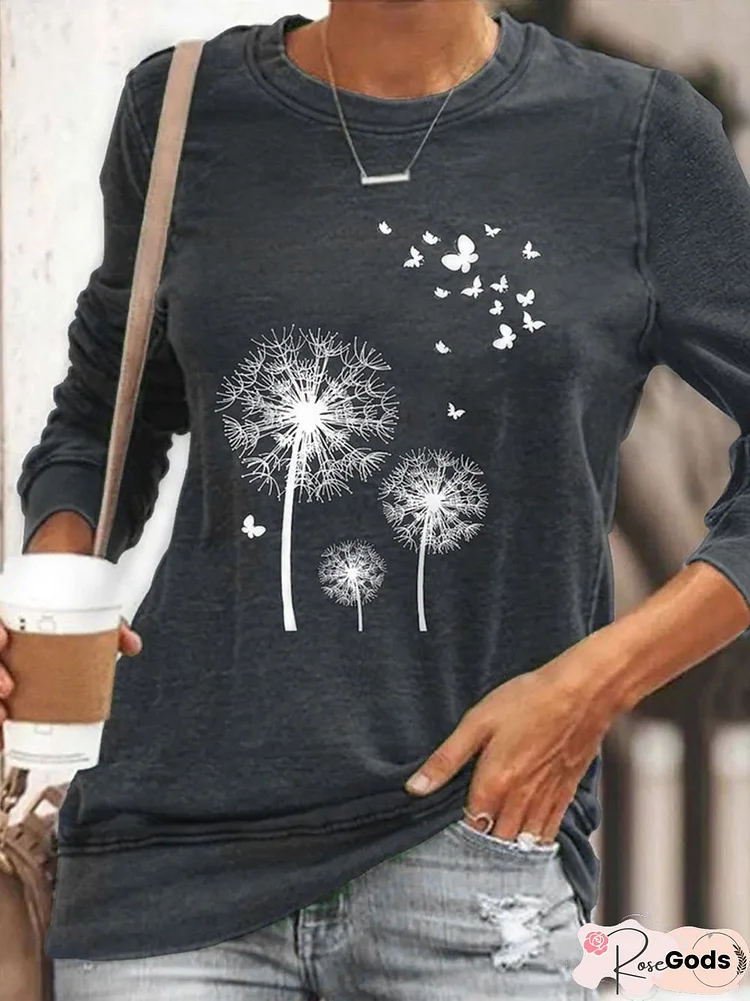 Dandelion Casual Sweatshirts