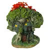 Tree House Flower Pot Bonsai Pot Decorative Resin Multi-Function for Home Office