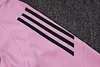 Joyfball 2025/2026 Inter Miami Half-Pull Training Suit Pink Football Shirt 1:1 Thai Quality