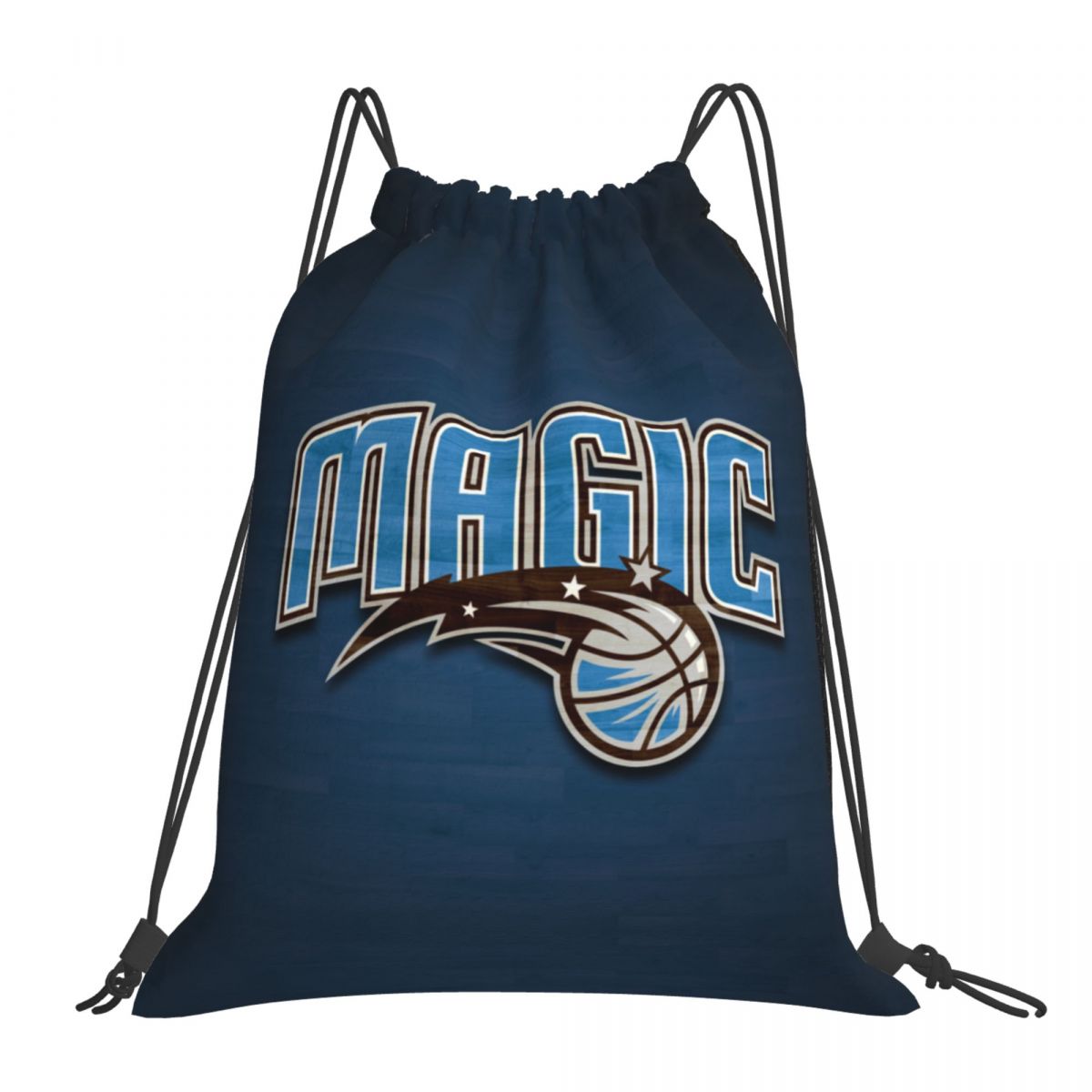 Orlando Magic Navy Drawstring Bags for School Gym