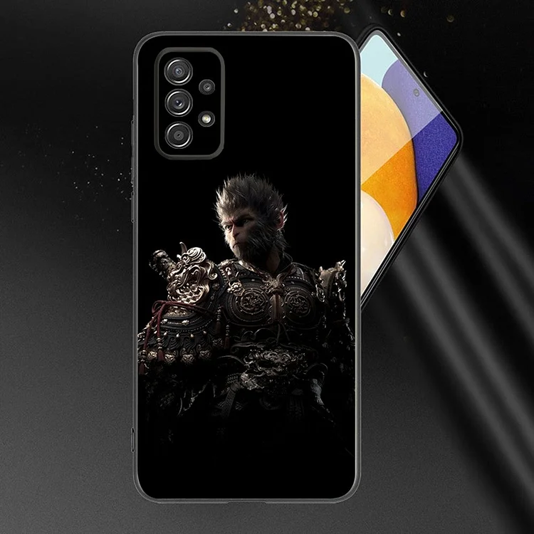 Czarny mit Wukong: Etui na telefon Samsung
