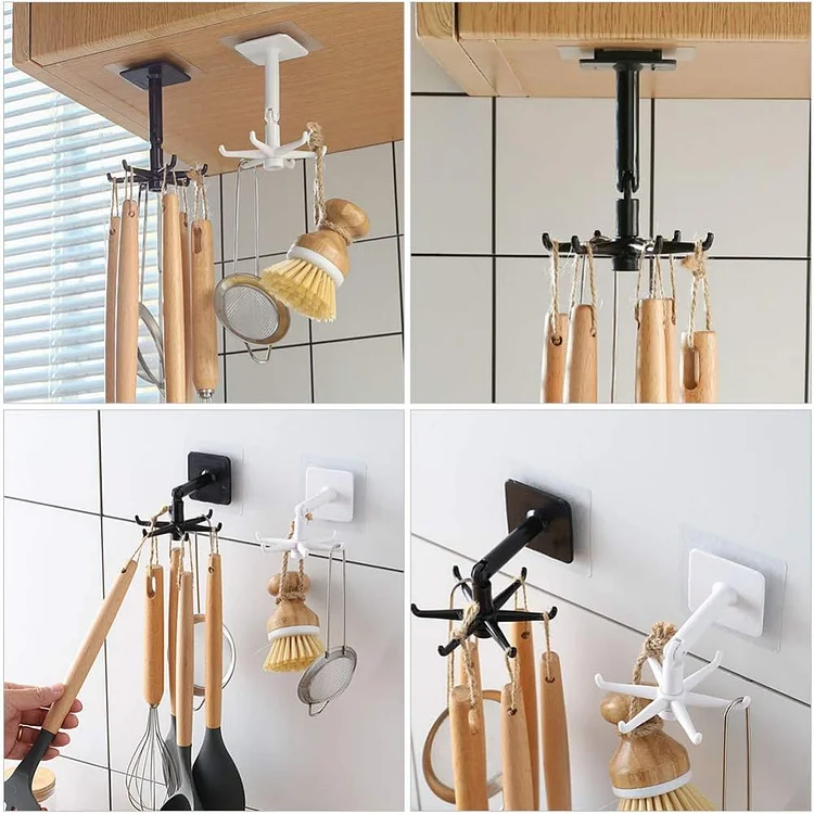 360 Degrees Rotating Folding Hook