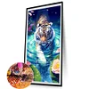 (40*70cm)Tiger - Square AB Drill Diamond Painting