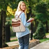 Mode Damen Rucksack,Cityrucksack Handtasche PU-Leder,Daypack M&auml;dchen Elegant f&uuml;r Freizeit/Reisen/Arbeit/Einkauf, Casual Tagesrucksack,Vielseitiges Design,Schulrucks&auml;cke