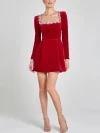 Elegant Velvet Dress