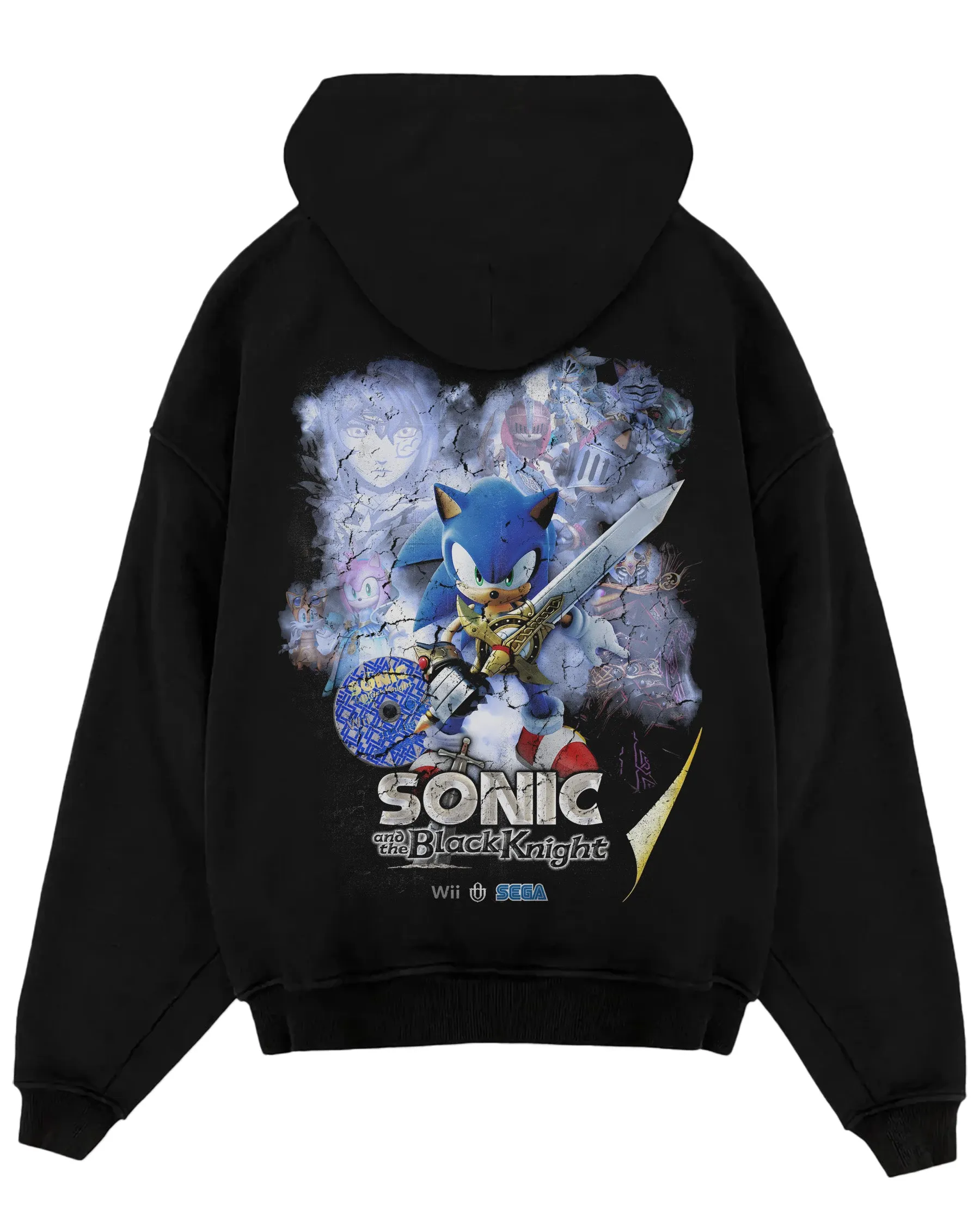 Video Games 'Sonic and the Black Knight' Oversized Hoodie