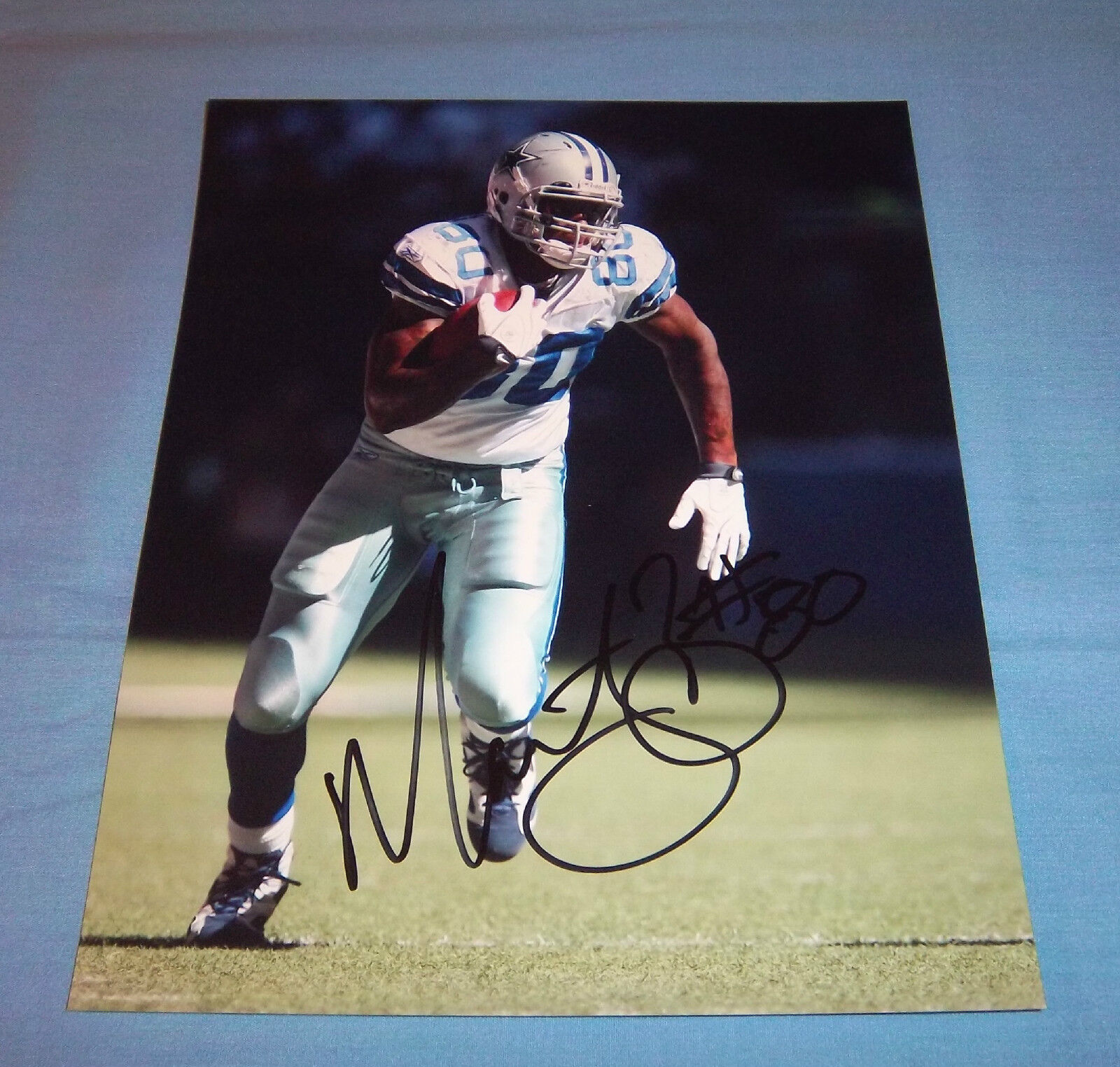 Dallas Cowboys Martellus Bennett Signed Autographed 8x10 Photo Poster painting Patriots