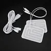 USB Heating Film Electric Foot Warmer 5V Graphene Heated Mat Foldable for Winter