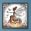 Tinkerbell Pumpkin-Paint by Numbers Acrylic Painting 40*40cm