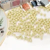 Cross Stitch Bead Embroidery Accessories 2.0mm Metallic Glass Round Beads DI Beads Suitable For 11ct Canvas Hairpin Bracelet Necklace Jewelry Accessories