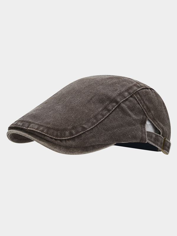Vintage Daily Suede Beret tjj Shicloths