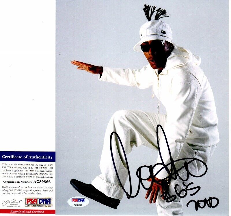 Coolio Signed Gangsta's Paradise Rapper 8x10 inch Photo Poster painting with PSA/DNA COA