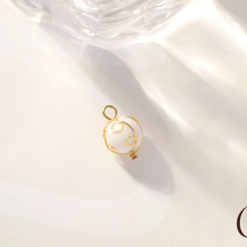 10 PCS/Package Copper Geometric Pendant Jewelry Accessories