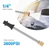 17/41CM Extension Rod 1/4 Quick Connector Extension Lance Wand for Karcher K2-K7
