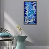 Detroit Lions-Full Round Diamond Painting 30*55CM