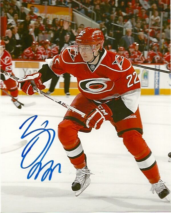 Carolina Hurricanes Zac Dalpe Signed Autographed 8x10 Photo Poster painting COA FOUR