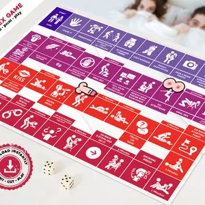 pornhint Pornhint Printable Fantasy Sex Game For Adults, Sexy Christmas Gift for Her or Him, Naughty game for couples, Digital download Sex game for Christmas