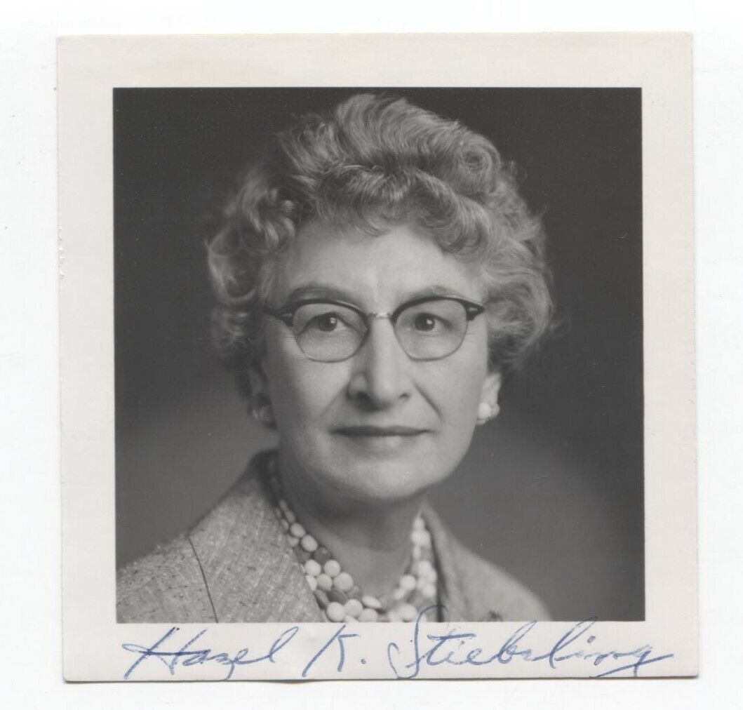 Hazel Stiebeling Signed Photo Poster painting Autographed Signature Nutritionist