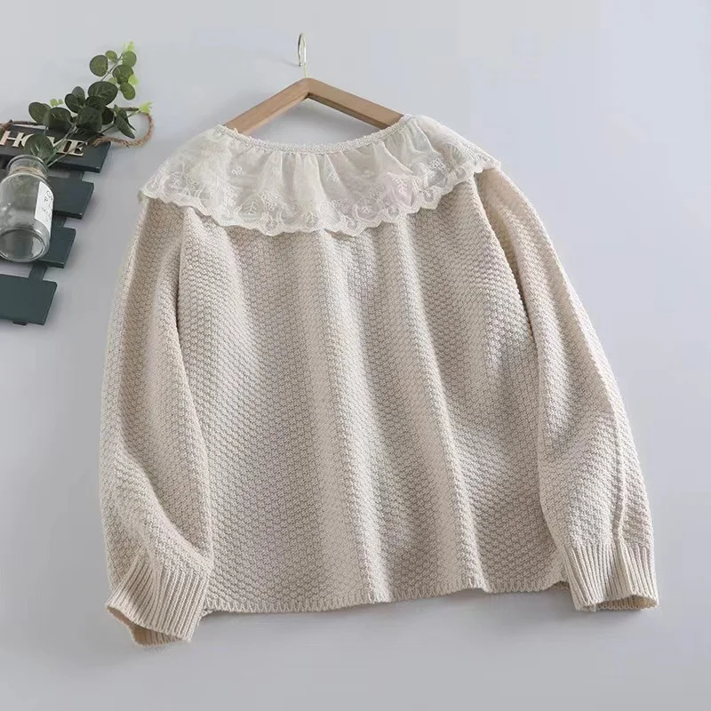 Chicfifth Sweater Women Winter Long Sleeve High Quality Autumn Vintage Top Knitted Cardigan