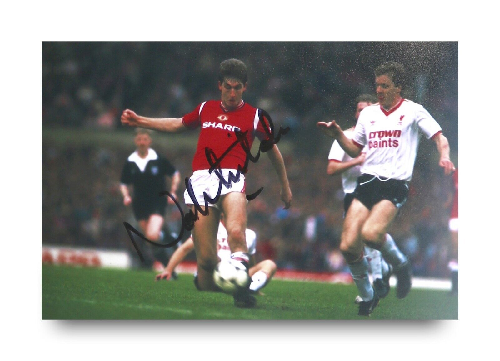 Norman Whiteside Signed 6x4 Photo Poster painting Manchester United Autograph Memorabilia + COA